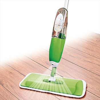 Spray mops are a popular choice Spray mops are a popular choice